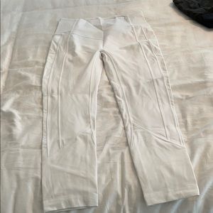 Lululemon 7/8 white leggings